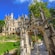 Gothic façade of Quinta da Regaleira palace in Lisbon, Portugal